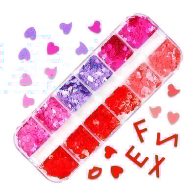 Sirena Nail Art Šljokice Svjetlucavi šareni ukras od pahuljica za DIY pribor za manikuru Potrošni materijal za nokte u prahu za profesionalce