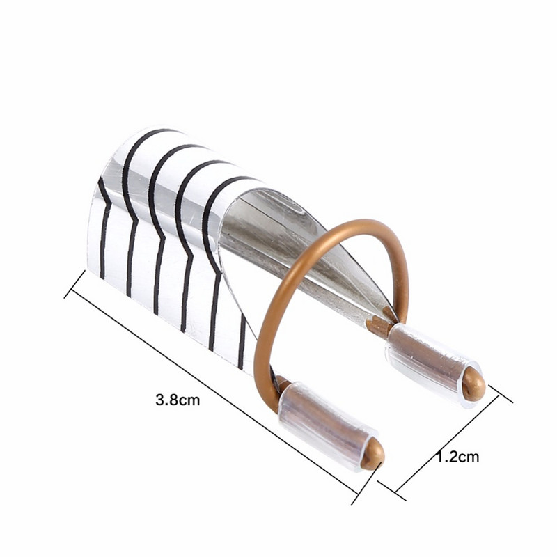 10 kom višekratni obrasci za produženje noktiju za UV gel lak za nokte Vodič za izradu alata Kit Akrilni francuski vrhovi Manikurni vrhovi za nokte