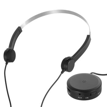 Ακουστικά Bone Conduction Δώρο για Ακουστικά για παππούδες Ακουστικά Sound Pick-up AUX IN για άτομα με προβλήματα ακοής