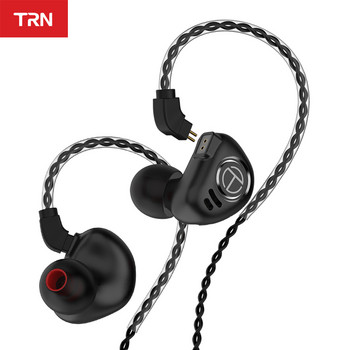 TRN V90 слушалки 4BA +1DD метални слушалки хибридни единици HIFI бас слушалки монитор слушалки шумопотискане TRN MT1 T200 V80 T2