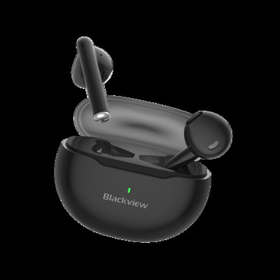Blackview Airbuds 6 New TWS Wireless Earphone Bluetooth 5.3 Stereo Bass Earbuds Hedset Touch Control with Mic Headphones