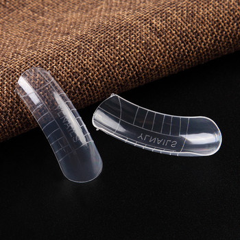 Комплект за ноктопластика Форма за удължаване с пила за нокти Щипки за гел Четки за гел Инструменти за рисуване Комплект за маникюр за поли UV гел форма Топ форми