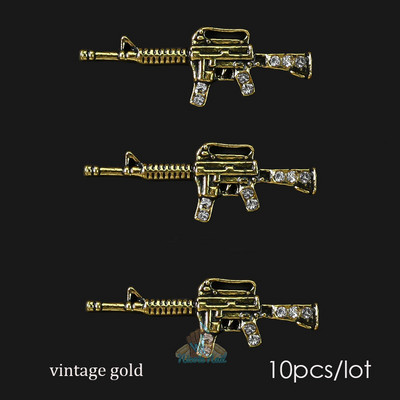 10 komada 3D zvijezda Kristalni privjesci za nokte Srebrni metalni viseći ukrasi za nokte Pribor za manikuru