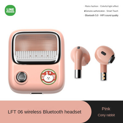 Rock Doraemon bežične slušalice s Bluetooth 5.0, stereo audio uređajem, eliminacijom buke, inteligencijom dodira