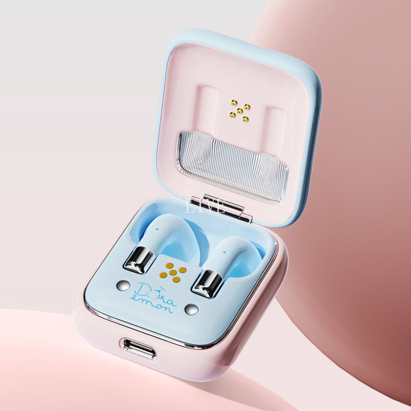 Rock Doraemon bežične slušalice s Bluetooth 5.0, stereo audio uređajem, eliminacijom buke, inteligencijom dodira