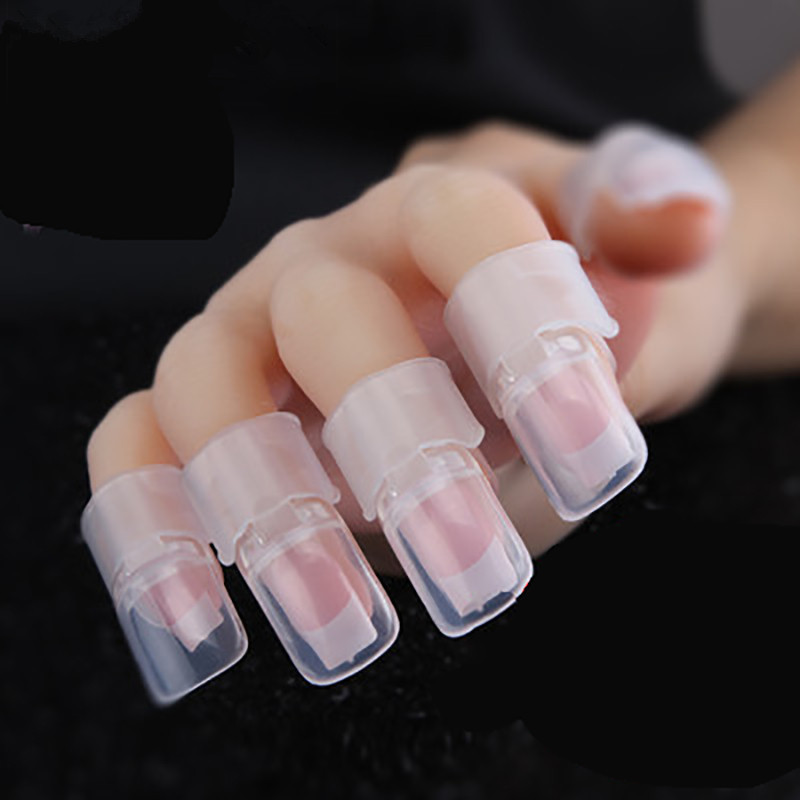 10 buc. Autocolante utile pentru manichiura pentru arta unghiilor pentru femei profesioniste Sfaturi capac pentru degete Protector pentru scut pentru unghii Set de instrumente de salon