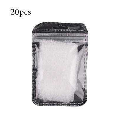 10/20/50Pcs Nadogradnja za nokte Svileni oblik od stakloplastike Netkana svilena obloga UV gel za ugradnju Francuski akrilni vrhovi Alati za nokte od vlakana