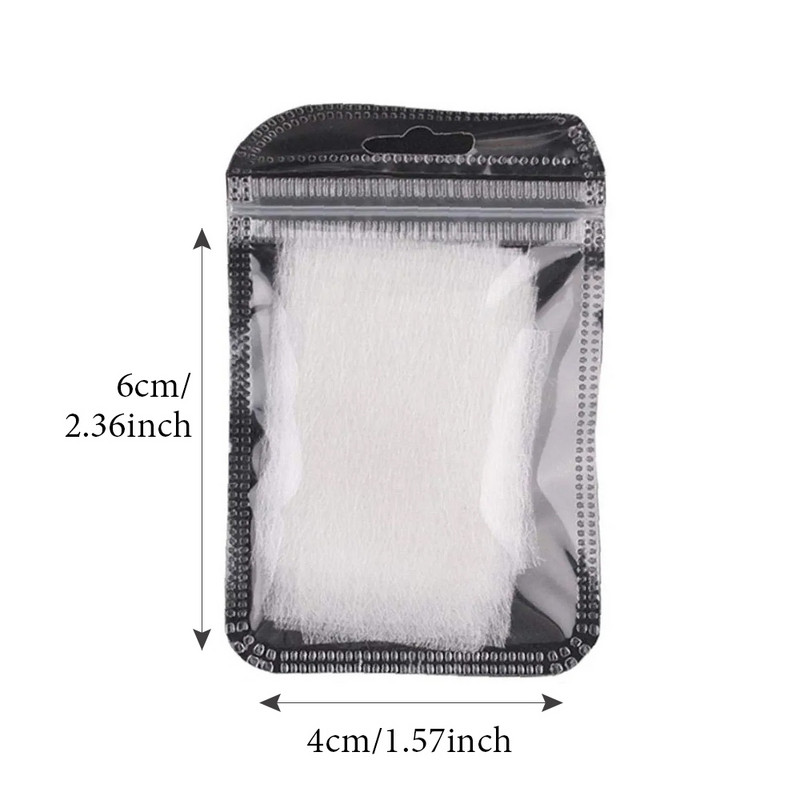 10/20/50Pcs Nadogradnja za nokte Svileni oblik od stakloplastike Netkana svilena obloga UV gel za ugradnju Francuski akrilni vrhovi Alati za nokte od vlakana