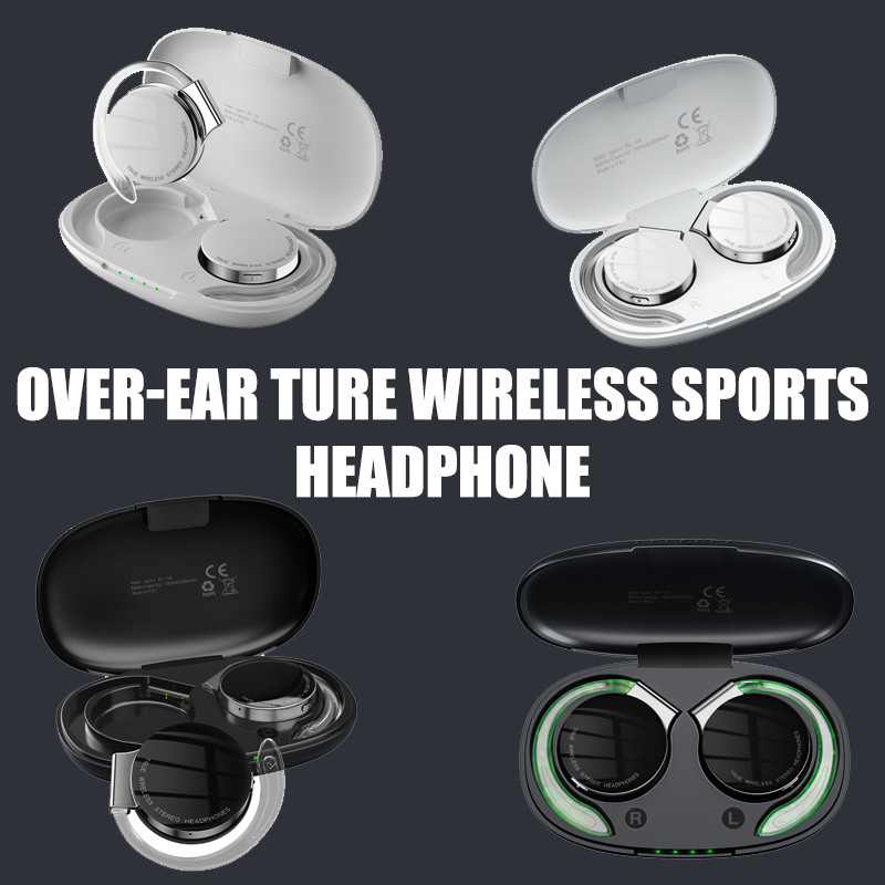 F2 TWS slušalice Bluetooth noćna svjetla Bežične slušalice s umetcima za uši Sportske slušalice s poništavanjem buke Udobne slušalice