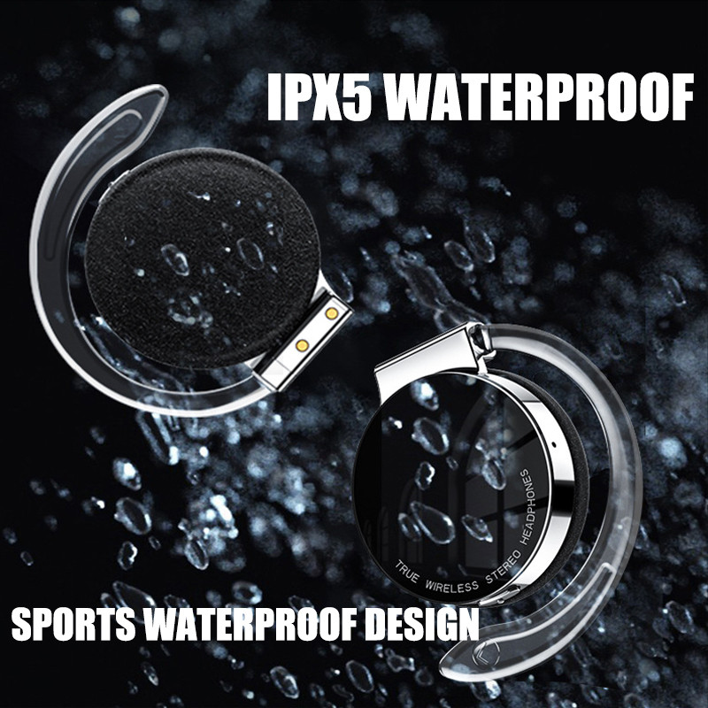 F2 TWS slušalice Bluetooth noćna svjetla Bežične slušalice s umetcima za uši Sportske slušalice s poništavanjem buke Udobne slušalice