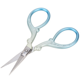 1Pc Retro Gradient Vintage Κλασικό Κέντημα Nail Art Stork Cuticle Scissors Scissors για εργαλεία μανικιούρ