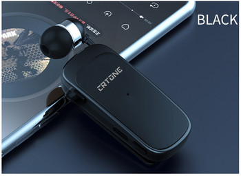 CRTONE K52 Мини безжична Bluetooth слушалка Напомняне за повикване Вибрация Спортен клип Драйвер Auriculares Слушалка PK F910 F920