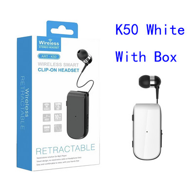CRTONE K50 vezeték nélküli Bluetooth fejhallgató hívás emlékeztető vibráció sport klip illesztőprogram Auriculares fülhallgató telefonhoz