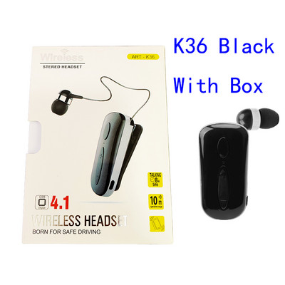 CRTONE K36 Mini ασύρματα ακουστικά Bluetooth κλήσεις Υπενθύμιση κραδασμών Wear Clip Driver Auriculares Earphone for Phone