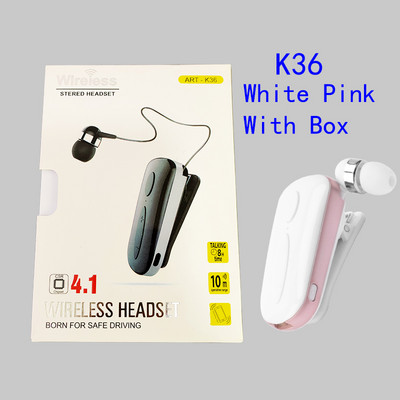 CRTONE K36 Mini ασύρματα ακουστικά Bluetooth κλήσεις Υπενθύμιση κραδασμών Wear Clip Driver Auriculares Earphone for Phone