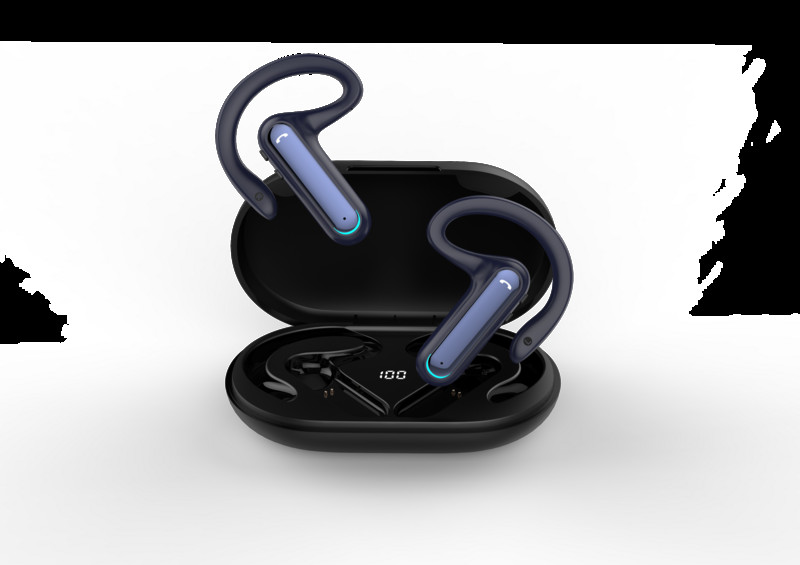 2022 TWS slušalice Bluetooth V5.2 bežične sportske slušalice s funkcijom glasovnog asistenta Ergonomski dizajnirane slušalice