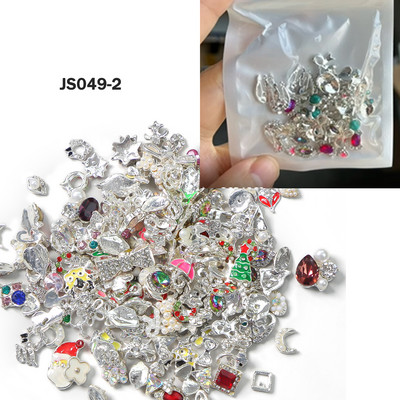 20/50 kom Nova veleprodajna mašna/srce/cvijet mješavina legura za nokte vještački dijamant mješoviti metalni nakit Manikura DIY ukrasi za nokte Nasumično