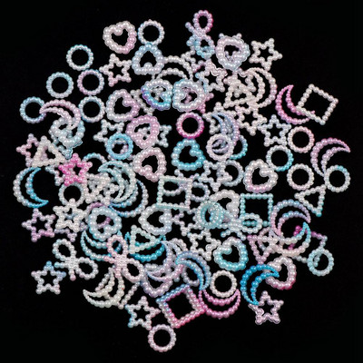 20/50 kom Nova veleprodajna mašna/srce/cvijet mješavina legura za nokte vještački dijamant mješoviti metalni nakit Manikura DIY ukrasi za nokte Nasumično