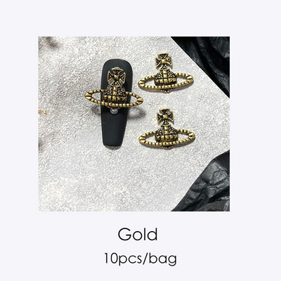 10 komada 3D Kawaii privjesaka Srebrna zvijezda Svjetlucavi ukrasi za nokte Kristalni kamenčići Legura dragulja Luksuzni DIY dodaci za manikuru