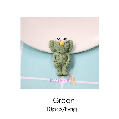 10 komada 3D Kawaii privjesaka Srebrna zvijezda Svjetlucavi ukrasi za nokte Kristalni kamenčići Legura dragulja Luksuzni DIY dodaci za manikuru