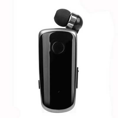 CRTONE K39 Mini prenosné bezdrôtové Bluetooth slúchadlá do uší s vibračným upozornením, klip na nosenie, handsfree slúchadlá pre telefón