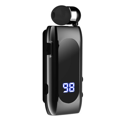 Új akciós K55 Mini Bluetooth Headset BT5.2 Beszélgetési idő 20 óra Hívás Emlékeztető Rezgés Sport Clip Driver Auriculares fülhallgató