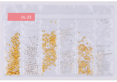 Tähekuu Õõnes kullast ja hõbedast küünekunst metallist kest 3D küünekaunistus naastud Rhinestones küünekunsti disaini võlusid kivi 1 kott