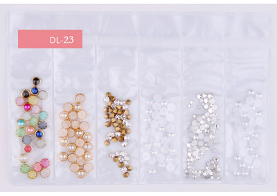 Tähekuu Õõnes kullast ja hõbedast küünekunst metallist kest 3D küünekaunistus naastud Rhinestones küünekunsti disaini võlusid kivi 1 kott