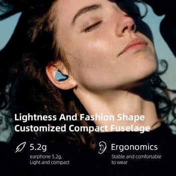 KZ SKS TWS True Wireless Bluetooth 5.2 Ακουστικά 1DD+1BA Hybrid Game Earbud Control αφής Αθλητικά ακουστικά KZ Z3 S2 S1 SA08 E10 Z1