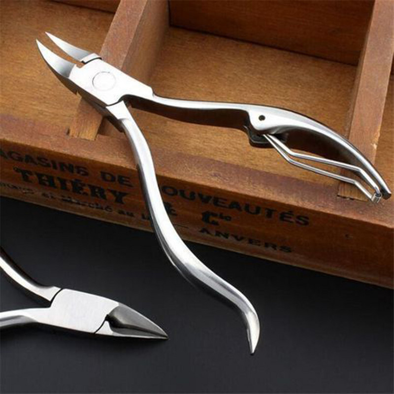 1 kom. Debele škare za nokte na prstima Kliješta od nehrđajućeg čelika Škare za zanoktice za nokte Paronychia Trimer za podijatriju Alati za škare za nokte