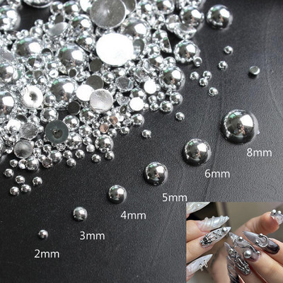 50PCS/Lot Metalni cirkon privjesci za nokte Elegantni oblici Ukrasi od vještačkih kamenčića sa zlatnom legurom Mix Stilovi Kristali Dragulji Nabavka za nokte