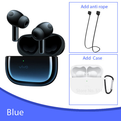 Vivo TWS 2 2e kõrvaklapid juhtmeta Bluetooth 5.2 kõrvaklapid 12,2 mm draiver DeepX 2.0 mikrofoni mürasummutus Vivo X60 Pro X50 S9 S9e jaoks