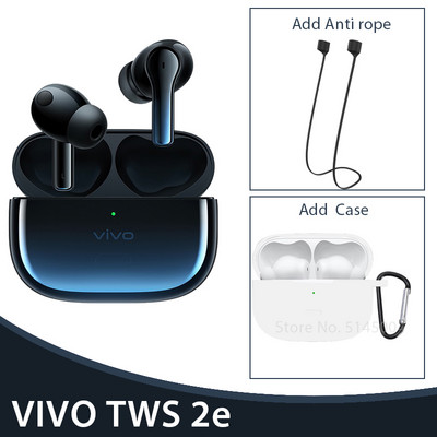 Vivo TWS 2 2e kõrvaklapid juhtmeta Bluetooth 5.2 kõrvaklapid 12,2 mm draiver DeepX 2.0 mikrofoni mürasummutus Vivo X60 Pro X50 S9 S9e jaoks