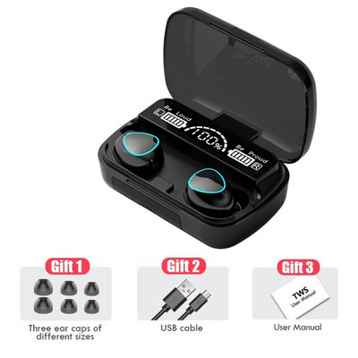 Nove slušalice Bluetooth 5.1 2200mAh kutija za punjenje bežične slušalice 9D stereo sportske vodootporne slušalice s mikrofonom