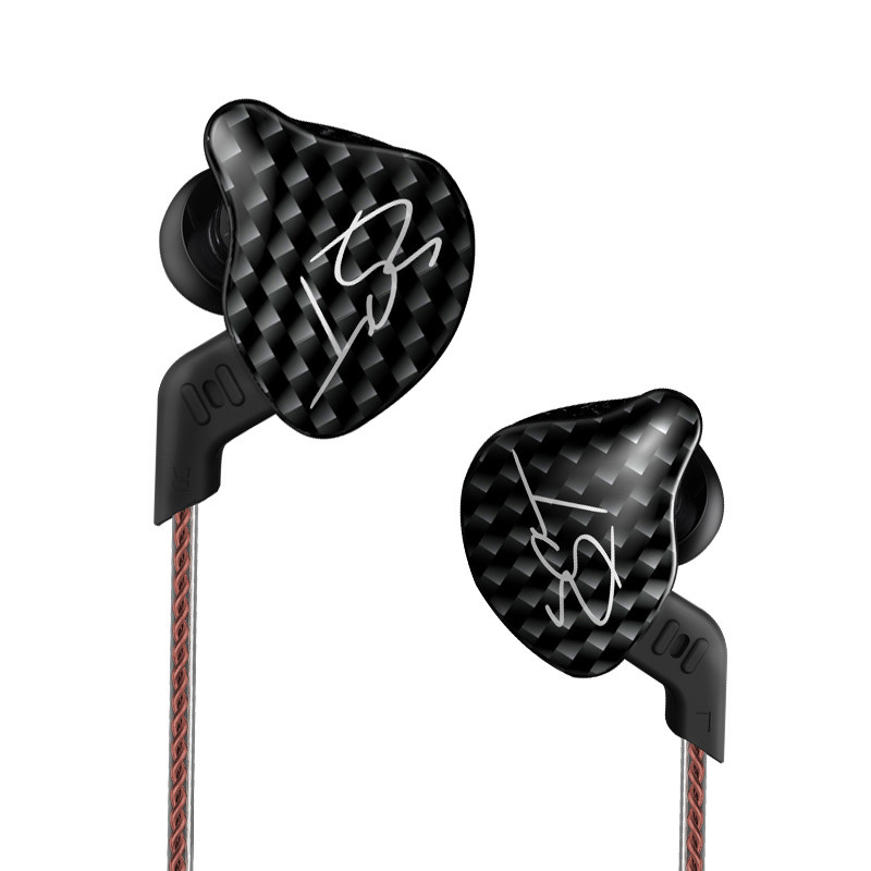 KZ ZST Dual Driver Earphone Dynamic and Armature Αποσπώμενες οθόνες καλωδίων με απομόνωση θορύβου HiFi Music Sports Earbuds 1DD+1BA