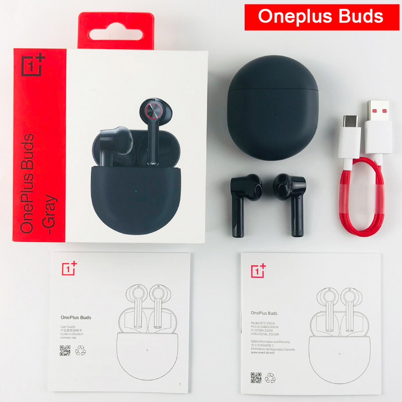 Căști fără fir OnePlus Buds TWS Căști fără fir Bluetooth 5.0 ENC Baterie de 420 mAh 3 microfon Căști pentru OnePlus 10 Pro