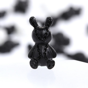 Rabbit Nail kawaii 3d ακρυλική διακόσμηση τέχνης Χαριτωμένα αξεσουάρ Σχεδιασμός εξαρτημάτων Ιαπωνία χονδρική ρητίνη 30 τμχ Αυτοκόλλητα προμήθειες Διακόσμηση