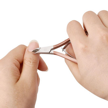 BellyLady Nail Cuticle Scissors Φορητό επαγγελματικό από ανοξείδωτο ατσάλι Νυχοκόπτη τσιμπιδάκι κουρευτικό πεντικιούρ νυχιών