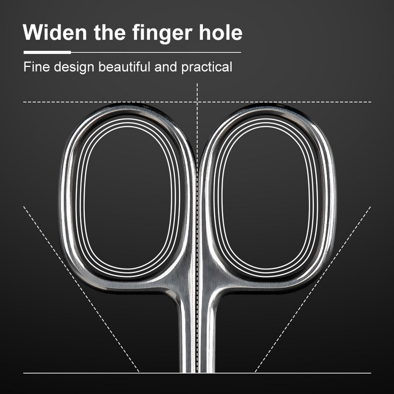 Ruské zakrivené manikúrne nožnice na nechtovú kožičku, profesionálne nožnice z nehrdzavejúcej ocele na úpravu nechtovej chrupavky, rezačka nechtovej kožičky N