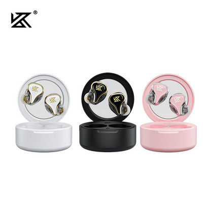 KZ SK10 TWS Bluetooth 5.2 слушалки 1BA+1DD хибридни HiFi спортни игрови слушалки Слушалки с докосване Слушалки с шумопотискане Z3 SKS AZ09