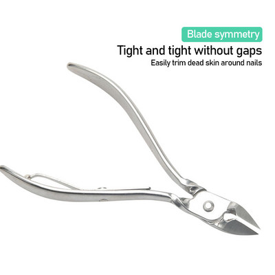 1 τμχ Special Nail Clippers Heavy Duty Oblique Mouth Olecranon Toenail Inlaid Artifact Χρήσιμο ψαλίδι νυχιών Αξεσουάρ νυχιών Εργαλεία