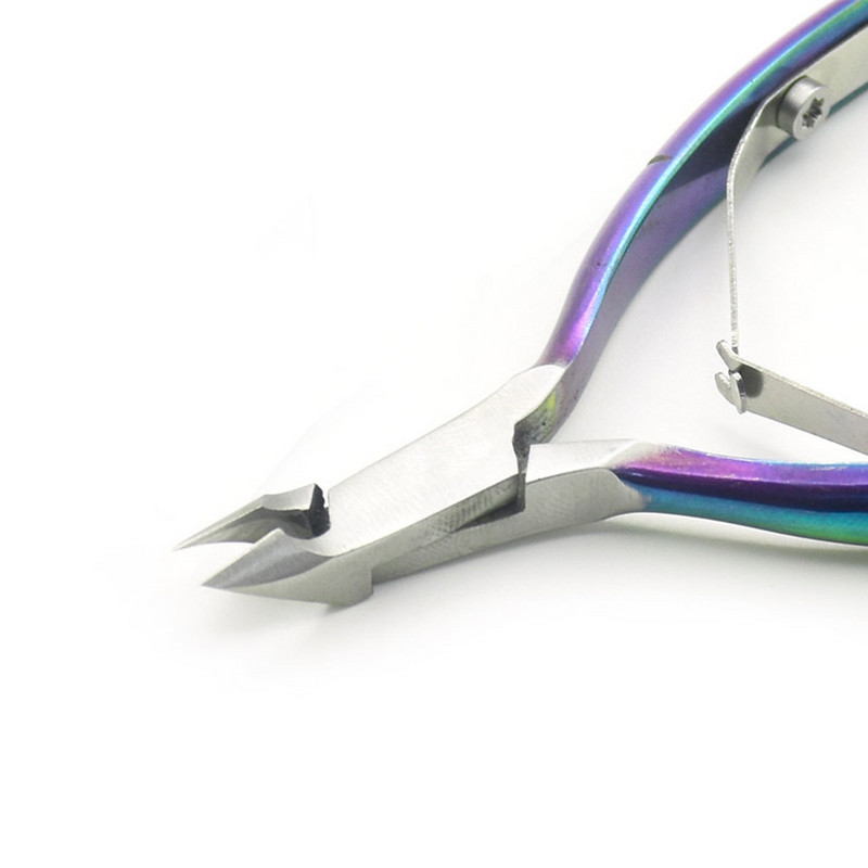 Dispozitiv de tăiat cuticule pentru unghii Dispozitiv de tăiat unghii Instrument pentru arta unghiilor Instrument de manichiură din oțel inoxidabil Foarfecă pentru unghii pentru piele moartă pentru degete și picioare