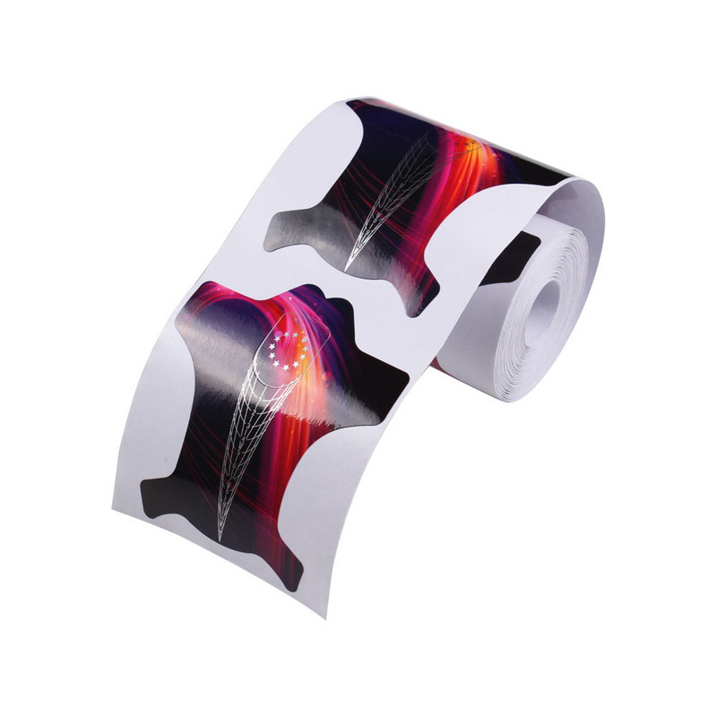 200 ks laserových samolepiek na nechty na predĺženie, manikúra, akrylové nechty na nechty, UV gélové tipy na nechty, predĺženie nechtov, nástroje na DIY dizajn