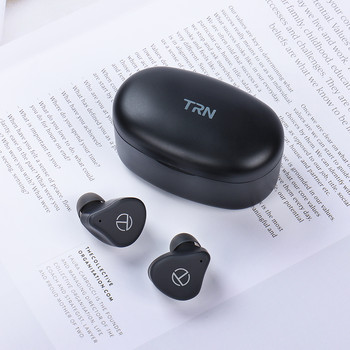 TRN BT1 TWS Bluetooth 5.0 Безжични слушалки Hifi Hybrid Drive In Ear Слушалки Геймър Спорт Водоустойчиви слушалки TRN T300 T200