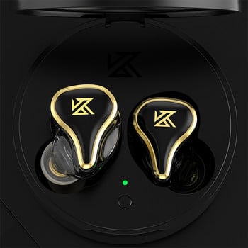 KZ SK10 Pro TWS Bluetooth 5.2 Безжични слушалки Хибридни HiFi игрови слушалки Шумопотискащи Спортни мониторни слушалки SKS Z1 PRO BT30