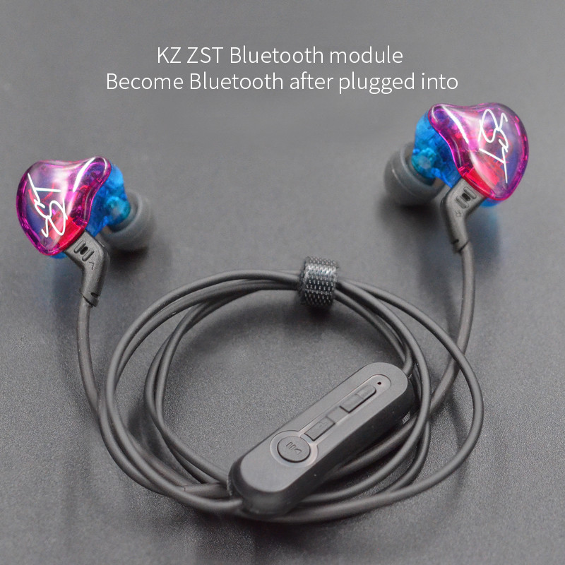 KZ AS10/BA10/ZST/ZS10 Bluetooth 4.2 modul Bluetooth Upgrade Hi-fi hordozható fülfüggő típus a KZ ZS4 ZS5 ZS6 ED16 as10 zs10 készülékhez