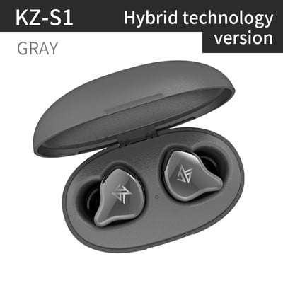 KZ S1 S1D TWS Безжични Bluetooth 5.0 слушалки AAC Touch Control Слушалки Динамични/хибридни слушалки Слушалки ZSX ZSN PRO C12 O5 X1
