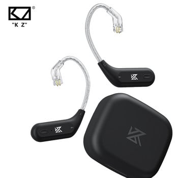 KZ AZ09 HD Bluetooth 5.2 Ασύρματο καλώδιο αναβάθμισης Ακουστικά Ακουστικά Γάντζος αυτιού με θήκη φόρτισης για KZ ZAX DQ6 ZSN ZSX CA16 VX MT1