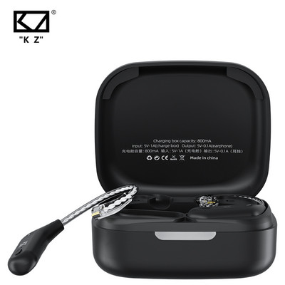 KZ AZ09 HD Bluetooth 5.2 Безжичен кабел за надстройка Слушалки Слушалки Кука за ухо с калъф за зареждане за KZ ZAX DQ6 ZSN ZSX CA16 VX MT1