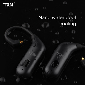 TRN BT20S 5.0 Bluetooth Apt-x Ear-hook MMCX/2Pin Ακουστικά Bluetooth Προσαρμογέας Bluetooth για TRN VX V90 BA5 V30 ZS10 AS10 T2 S2 BQ3 T3 T4